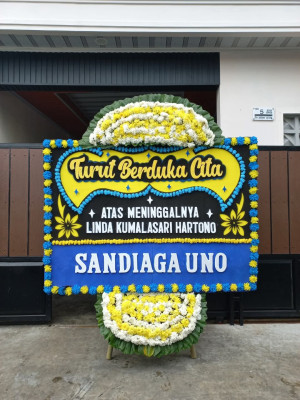 Papan Bunga Duka di Padarincang